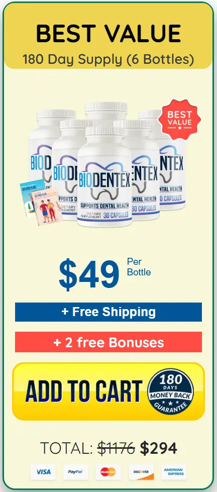 Buy Biodentex 6 bottles